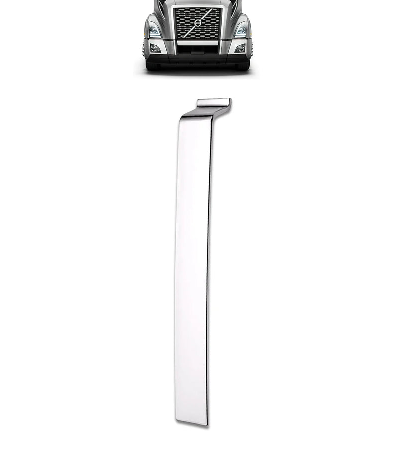 Trim Mold Middle Center Bumper Chrome Driver 2018+ Volvo VNL