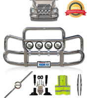 Front Steel Grille Deer Guard Herd 300 2018+ Volvo VNR 400