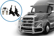 Mount Brackets Set for Herd 404010 VV06 Front Bumper Deer Guard 2025+ Volvo VNR 300